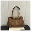 Bolso Transfronterizo de Gran Capacidad con Estampado de Leopardo para Mujer Nuevo 2026 Primavera Verano Retro Versátil Bolso de Hombro Bolso de Mano para el Trabajo