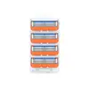 Aparelho de Barbear de Cinco Lâminas Transfronteiriço, Aparelho de Barbear Manual com Lâminas de Reposição de Qualidade Alemã, Aparelho de Barbear Masculino Direto da Fábrica