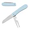 Cuchillo Plegable Multifuncional de Acero Inoxidable para Fruta, Pelador Portátil para Hogar y Dormitorio, Cuchillo para Fruta de Cocina y Exterior
