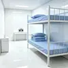 Conjunto de Lençol e Capa de Edredom de Três Peças, Algodão Puro, Capa de Edredom Azul Chama Resistente ao Fogo, Colcha para Uso em Dormitório, Conjunto de Roupa de Cama de Seis Peças