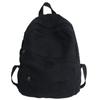Bolsa Escolar Feminina Hong Kong Estilo Mori Estilo Retrô Old College Estudantes Simples Mochila Europeia e Americana Moda Lavada Mochila de Lona