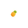 Piña de Dibujos Animados Fruta de Imitación Resina Accesorios Pequeños DIY Funda de Teléfono Pasador Hebilla de Zapato Pegatina de Refrigerador Material Decoración