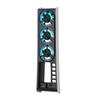 Bom valor PS5 PRO ventilador radiador traseiro leve PS5PRO indução automática controle de temperatura ventilador de resfriamento L1119