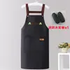 Delantal para Cocina Casera Impermeable y a Prueba de Aceite Mono de Alta Apariencia PVC Engrosado Resistente a Manchas Ropa de Trabajo para Catering Logo Personalizado