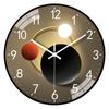 [10 pulgadas 25cm] Reloj de pared estilo chino para el hogar y rico, para sala de estar, comedor, silencioso, para montar en la pared