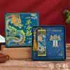 Marcadores de Página Estilo Antigo, Estilo Clássico Chinês, Sucesso no Exame Dourado, Futuro Brilhante, Caixa de Presente, Bênçãos Inspiradoras para Estudantes, Pequenos Presentes Culturais e Criativos