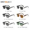 Nuevas Gafas de Sol Polarizadas Estilo Europeo y Americano para Hombres, Marco Pequeño, Gafas Personalizadas con Marco de Metal y Patillas Insertables, Gafas de Sol de Alta Gama para Mujeres