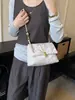 Bolso de Hombro Acolchado con Cadena de Moda Primavera 2026 para Mujer, Bolso Cruzado Versátil Casual, Bolso Cuadrado Pequeño Simple para el Día a Día