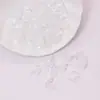 Contas de esmalte colorido cor de orquídea lírio acessórios para roupas 2024 novo pulseira contas de vidro material diy feito à mão