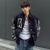 Chaqueta de béisbol bordada retro vintage americana para hombre, nuevo estilo otoño e invierno, diseño de moda de alta calle, prenda exterior versátil y a la moda