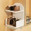 Artefacto de Almacenamiento de Bolsos Puerta de Entrada del Hogar Escritorio Múltiples Capas Cuero Bolso Bolso de Mano Estante de Exhibición Estante de Exhibición de Bolsos