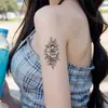 Pegatinas de Tatuaje Herbales de Racimo de Flores para Hombres y Mujeres Retro Americano Tatuaje Artificial Brazo y Pierna Impermeable y a Prueba de Sudor Larga Duración Semi-Permanente