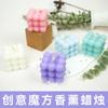 Celebridade da Internet Cubo de Rubik Vela Perfumada Fragrância para Casa Forma Geométrica Adereços Criativos para Fotografia Decoração para Meninas Pequenos Ornamentos