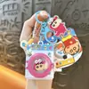 Llavero Colgante Original de Lavadora Crayon Shin-Chan, Juguete Pequeño Brillante para Decoración de Mochila, Accesorios para Llaveros al por Mayor
