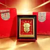 Año de la Oveja: Adornos de Oro para Impulsar la Riqueza, Oveja del Zodiaco, Oveja Generadora de Dinero, Evento de Regalos de Buena Suerte de Año Nuevo al por Mayor