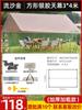 Tenda Toldo Protetor Solar Externo Revestido com Cola Prateada Lona de Toldo Grande Lona de Acampamento de Campo Toldo de Acampamento