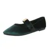 Zapatos de Salón Individuales Estilo Francés, Zapatos Planos, Nuevo Estilo Otoño 2025, Zapatos de Suela Blanda Inspirados en Chanel, Zapatos Mary Jane Retro para Mujer al por Mayor