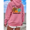 Sudadera con Estampado de Calabaza para Mujer Temu Wish Amazon Exportación Transfronteriza Venta al por Mayor