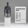 Loja de Roupas Esportivas Manequim Adereços Masculino Meio Corpo Tamanho Grande Músculo Artificial Falso Suporte para Vitrine Manequim Feminino