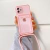 Funda tarjetero anticaídas de cuatro esquinas adecuada para iPhone 14, Apple 17/15/16, con cordón cruzado y ranura para tarjetas, funda protectora