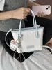 Bolso Tote de Cuero Encerado de Gran Capacidad a la Moda 2026 Primavera Nuevo Elegante y Único Retro Bolso de Hombro/Axila