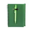 Cuaderno de Espiral Grueso Libro de Registro A7 para Exámenes de Admisión de Posgrado, Estudiantes Universitarios, Notas Adhesivas Estilo Ins, Cuaderno de Estudiante con Bolígrafo, Cuaderno Portátil