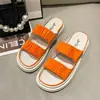 Zapatillas de Lona de Moda para Mujer, Nuevas Sandalias de Media Caña Casuales con Suela Gruesa para Verano 2026, Zapatillas Súper Populares y Frescas para Mujer