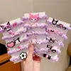 Diadema Elástica Kuromi para Niñas, Diadema de Goma Elástica para Niñas, Accesorios para el Cabello de Bola para Niñas Pequeñas