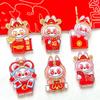Nuevo Nuevo Año Dibujos Animados Acrílico Creativo Broche Accesorios de Joyería Año de la Serpiente Pequeño Regalo Decoración