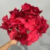 Casamento Estilo Chinês Estilo Vermelho Decoração de Guia de Estrada Arranjo de Flores Artificiais Flor de Teto Cerimônia de Noivado Arranjo de Banquete Arte com Flores Artificiais de Casamento