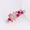 Horquilla para el pelo con forma de mariposa y diamantes de imitación, con forma de rosa de tamaño pequeño, para mujer, con clip de resorte, pinza superior, pinza horizontal, pinza para cola de caballo, accesorios para el cabello al por mayor