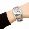 Pulsera de Moda Trendy Minimalista Personalizada de Venta Caliente Transfronteriza con Baño Galvánico UV de Acrílico CCB Abierto