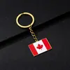Llavero Decorativo Canadiense Retro de Goteo de Aceite Más Vendido Transfronterizo para Hombres y Mujeres, Estilo Étnico Versátil, Accesorios de Colgante de Acero de Titanio