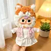 [Solo ropa de bebé] Ropa de bebé de 20 cm para bebé de tres años, serie grande linda de tres generaciones, muñeco de caja ciega de peluche, ropa para cambiar, linda