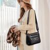 Ventas Directas de Fábrica 2025 Nuevo Bolso Versátil y Atmosférico para Mujer Bolso de Hombro de Cuero Suave Bolso Cruzado de Moda Suministro Transfronterizo
