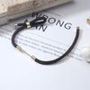 Accesorios para joyería DIY Cuerda de Milán Cuerda de nailon Pulsera de cuerda roja Cuerda Aguja de tornillo Hombres y mujeres Pareja Hecho a mano Ajustable
