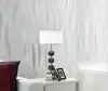 Papel Tapiz Autoadhesivo Rayado de Espuma Alta No Tejido Estéreo 3D para Sala de Estar, Dormitorio, Comedor, Papel Tapiz Gris Plateado, Autoadhesivo para Uso Doméstico