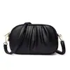 Bolsa Pequena Plissada 2026 Nova Feminina Grande Capacidade Moda Versátil Multicamadas Ombro Celular Transversal para Mães