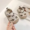 Sandalias de Verano para Bebés de 0-1-3 Años Niños, Transpirables de Malla con Punta Cerrada, Suela Suave Antideslizante, Zapatos Funcionales para Niños Pequeños Niñas