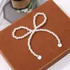 Piezas redondas de lujo ligero, lazo de perlas grande, accesorios para el cabello trenzados con cuentas, hechos a mano, lote de materiales para pendientes