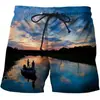 Pantalones cortos casuales de playa estampados de verano para hombre 2023 transfronterizos europeos y americanos AliExpress pueden ser una generación de cabello
