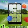 Red de práctica de golf Red de práctica de golf Portátil Almacenamiento Plegable Red de chipping de ocho agujeros Jaula de práctica de swing con múltiples objetivos