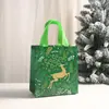 Bolsa de TNT con Tema Navideño, Bolsa de Regalo, Bolsa de Compras con Impresión, Decoración de Fiesta, Acompañamiento para Regalo