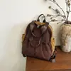 Mochila Simples de Nicho Estilo Novo 2026 Bolsa de Ombro Portátil Casual de Grande Capacidade Mochila de Viagem com Moda Relaxada