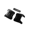Adecuado para 18+ Jeep Wrangler Cubierta Negra para Luz Trasera Modificación Cubierta Decorativa para Luz Trasera Luz de Freno de Wrangler Jl