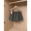 Pantalones Cortos Casuales Delgados para Mujer 2026, Primavera y Verano Adelgazantes Estilo Retro Japonés de Pierna Ancha en A