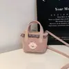 Ribete de encaje de lunares estilo japonés, bolso tote lindo y femenino, nuevo material de PU 2026, elegante bolso de hombro y bolso cruzado