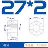 Tuerca Hexagonal Ranurada Galvanizada Flor Abierta Tuerca de Diente Fino M8M10M12M14M16M18M20M24M3048