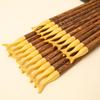 Palillos de Madera de Ala de Pollo Venta al por Mayor para el Hogar Palillos de Madera Maciza Antideslizantes de Punta Redonda Palillos de Madera Comerciales Sin Pintar Sin Encerar Palillos de Madera para Regalo