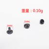 Rebites de Cogumelo Pontiagudos 5-12mm Rebites Pontiagudos em Forma de Cone DIY Acessórios Decorativos para Roupas, Bolsas, Sapatos Atacado